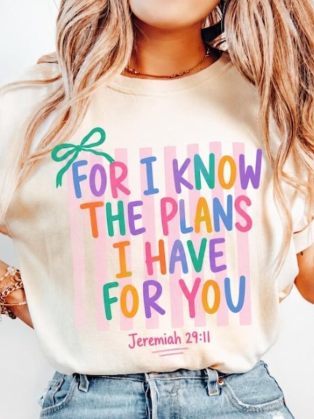 For I Know The Plans I Have For You Shirt